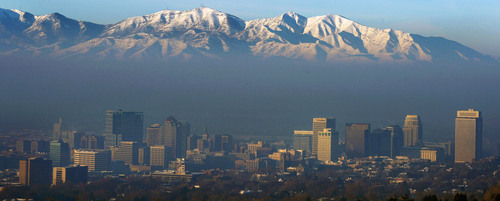 Steve Griffin  |  The Salt Lake Tribune


The sunrise illuminates the peaks of the Oquirrh Mountains as a the inversion blankets the Salt Lake Valley in Salt Lake City, Utah Monday, December 16, 2013.