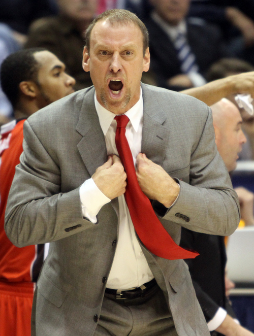 Rick Egan  |  Tribune file photo
Utah men's basketball coach Larry Krystkowiak is counting on his players being ready to play following their four-day Christmas break.