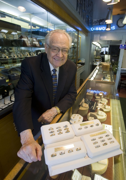Al Hartmann  |  Tribune file photo
Robert McKay died May 11, 2013, at home at the age of 92. With his wife Frances, McKay operated McKay Diamonds on Main Street in Salt Lake City, and he was the son of Mormon church President David O. McKay.
