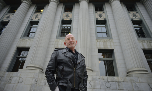 Keith Johnson | The Salt Lake Tribune

Mark Lawrence outside the Frank E. Moss U.S. District Courthouse in Salt Lake City, January 7, 2014.