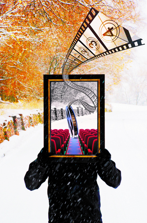 Francisco Kjolseth  |  The Salt Lake Tribune
Sundance cover illustration 2014. 
Photo illustration by Francisco Kjolseth