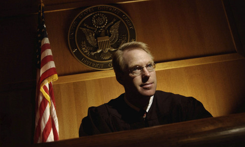 United States District Court Judge Paul Cassell has surprised critics who said he would take the bench with a conservative agenda. He's told lawyers to ask for lighter sentences when called for and is questioning the constitutionality of mandatory minimum sentences.   Photo by Francisco Kjolseth/The Salt Lake Tribune 02/26/2004
