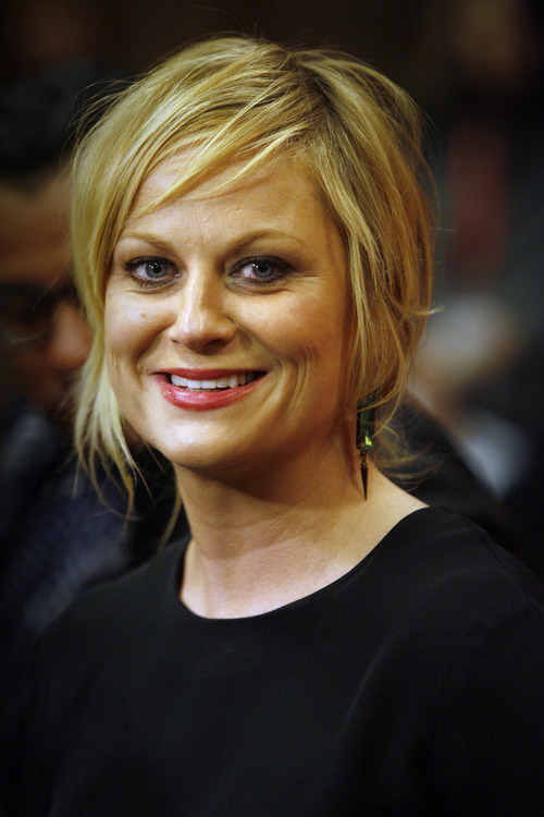 Rick Egan  | The Salt Lake Tribune 

Amy Poehler at the red-carpet premiere of "A.C.O.D" at the Eccles Theatre in Park City, Wednesday, January 23, 2013.