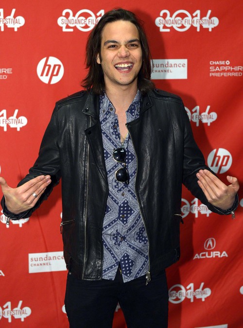 Leah Hogsten  |  The Salt Lake Tribune
Daniel Zovatto at the "Laggies," Sundance premiere Friday, January 17, at the Eccles Theatre during the Sundance Film Festival in Park City.