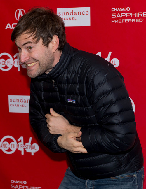 Trent Nelson  |  The Salt Lake Tribune
Producer Mark Duplass at the premiere of  "The Skeleton Twins," part of the U.S. Dramatic Competition at the Sundance Film Festival, Saturday January 18, 2014 at the Library Center Theatre in Park City.