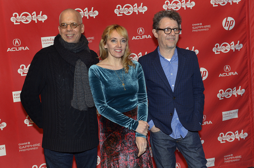 Scott Sommerdorf   |  The Salt Lake Tribune
Co-writer Topper Lilien, left, Amy-Jo Albany, and Director Jeff Preiss pose at the red carpet for "Low Down," about the torrid, true life story of jazz pianist Joe Albany, at the Eccles Theater, Sunday, January 19, 2014. The cast includes John Hawkes, Elle Fanning, Glenn Close, Peter Dinklage, Lena Headey and Flea; The film is part of the U.S. Dramatic Competition program.