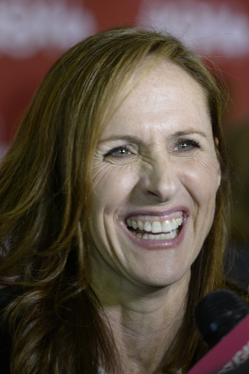 Rick Egan  | The Salt Lake Tribune 

Molly Shannon at the Library Center Theatre in Park City for the Sundance Film Festival premiere,  "Life After Beth", Sunday, January 19, 2014.
