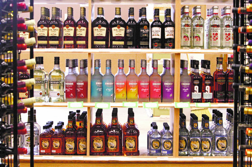 Rick Egan  |  Tribune file photo 

Liquor for a sale at the Utah State Liquor Store in Bountiful.