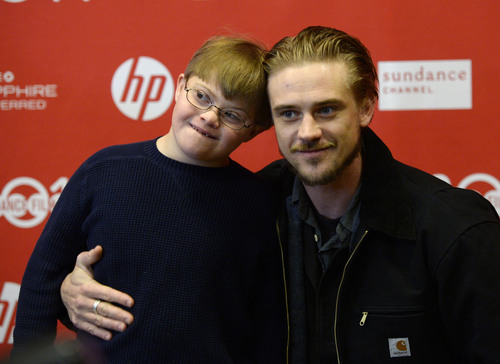 Steve Griffin  |  The Salt Lake Tribune


 Actor Boyd Holbrook, right, and fellow actor Beau Wright , pose for photographs as they attend the premiere of "Little Accidents," directed by Sara Colangelo, at the Eccles Theatre during the Sundance Film Festival in Park City, Utah Wednesday, January 22, 2014.  The movie is about a web of secrets surrounding a teen's disappearance in a small American coal town.