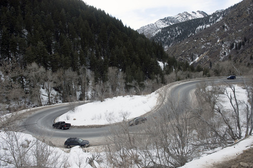 Steve Griffin  |  The Salt Lake Tribune
The future of transportation in the central Wasatch Mountains -- such as the "S" curve in Big Cottonwood Canyon will be evaluated in a yearlong study designed to develop a blueprint for future use of the mountains and canyons.