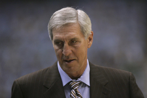 Tribune file photo
Former Utah Jazz coach Jerry Sloan, seen here in a 2007 photo, interviewed for a head coaching job with Portland but has withdrawn his name from consideration.