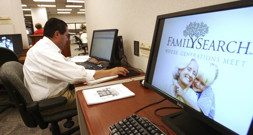 Leah Hogsten  |    Tribune file photo

Arturo Cuellar lives in Plano, Texas, and for 15 years he has been researching his genealogy at the LDS Family History Library in Salt Lake City.