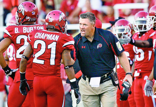 File photo  |  The Salt Lake Tribune
Kyle Whittingham likes the effort he saw from his team every day during spring practice. "They had a great attitude and work ethic," he said. "It was apparent they truly enjoyed what they were doing and had a lot of energy every day."