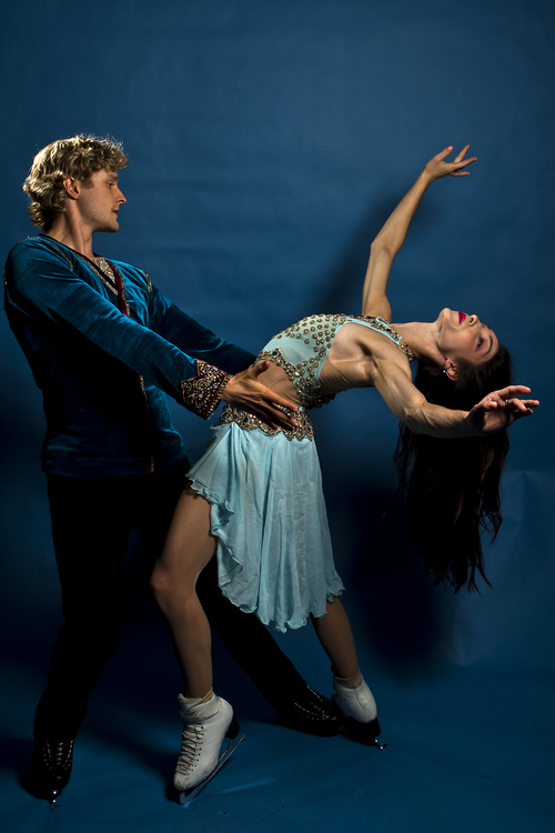 Chris Detrick  |  The Salt Lake Tribune
Ice dancing athletes Meryl Davis and Charlie White pose for a portrait during the Team USA Media Summit at the Canyons Grand Summit Hotel Tuesday October 1, 2013.