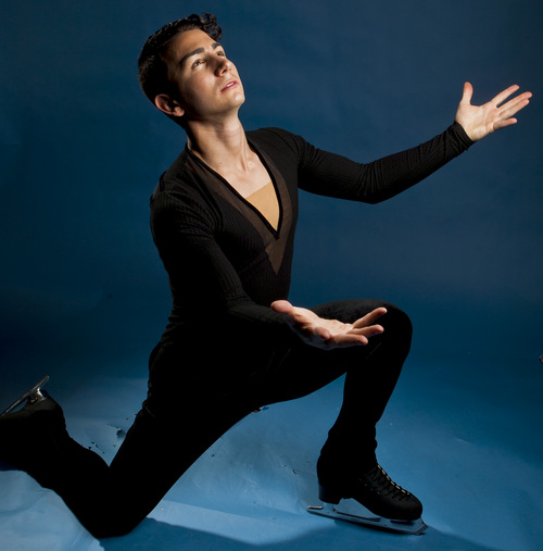 Chris Detrick  |  The Salt Lake Tribune
Figure skating athlete Jeremy Abbott poses for a portrait during the Team USA Media Summit at the Canyons Grand Summit Hotel Monday September 30, 2013.