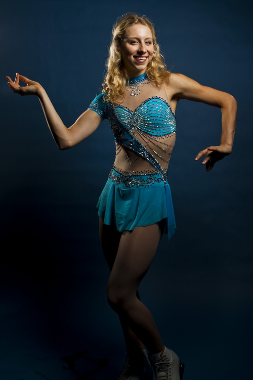 Chris Detrick  |  The Salt Lake Tribune
Figure skating athlete Agnes Zawadzki poses for a portrait during the Team USA Media Summit at the Canyons Grand Summit Hotel Monday September 30, 2013.