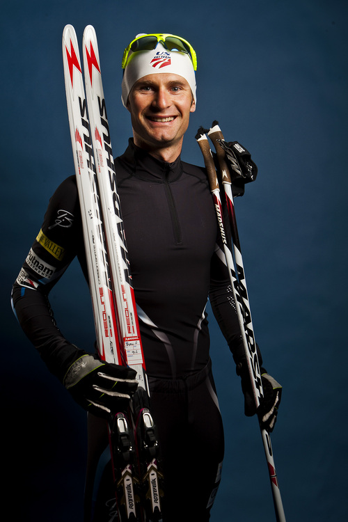 Chris Detrick  |  The Salt Lake Tribune
Nordic Combined athlete Bryan Fletcher poses for a portrait during the Team USA Media Summit at the Canyons Grand Summit Hotel Monday September 30, 2013.