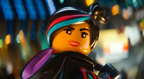 This image released by Warner Bros. Pictures shows the character Wyldstyle, voiced by Elizabeth Banks, in a scene from "The Lego Movie." (AP Photo/Warner Bros. Pictures)