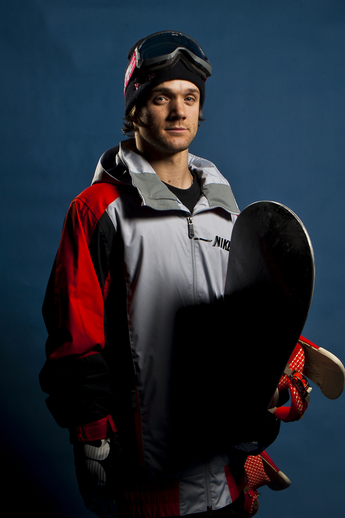 Chris Detrick  |  The Salt Lake Tribune
Snowboarding halfpipe athlete Louie Vito poses for a portrait during the Team USA Media Summit at the Canyons Grand Summit Hotel Wednesday October 2, 2013.