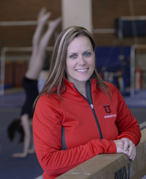 Al Hartmann  |  The Salt Lake Tribune 
Sport psychologist Nicole Detling works with the University of Utah's gymnastics team as well as several Olympic athletes going to the Sochi 2014 Winter Olympics.
