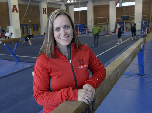 Al Hartmann  |  The Salt Lake Tribune 
Sport psychologist Nicole Detling works with the University of Utah's gymnastics team as well as several Olympic athletes going to the Sochi 2014 Winter Olympics.