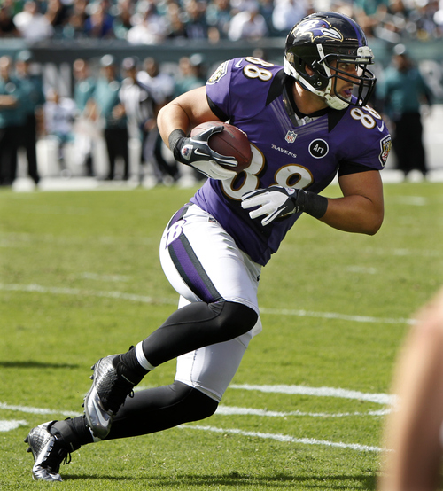 NFL: Dennis Pitta, Ravens agree on 5-year deal - The Salt Lake Tribune