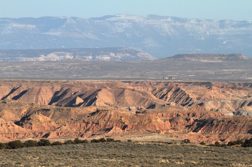 Rick Egan  | Tribune file photo

The Book Cliffs area south of Vernal is proposed for the nation's first commercial tar sands mine. Environmentalists oppose the project warning of water pollution. The Utah Supreme Court will decide on the matter.