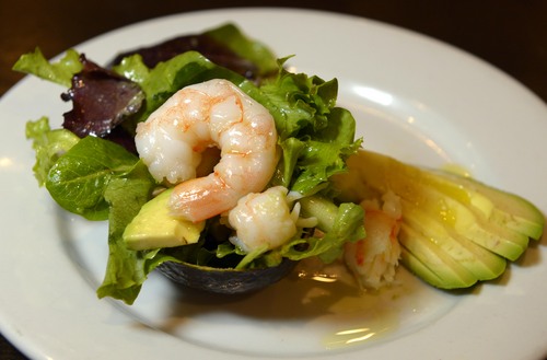 Rick Egan  | The Salt Lake Tribune 

Shrimp stuffed avocado at Gourmandise in Salt Lake City.