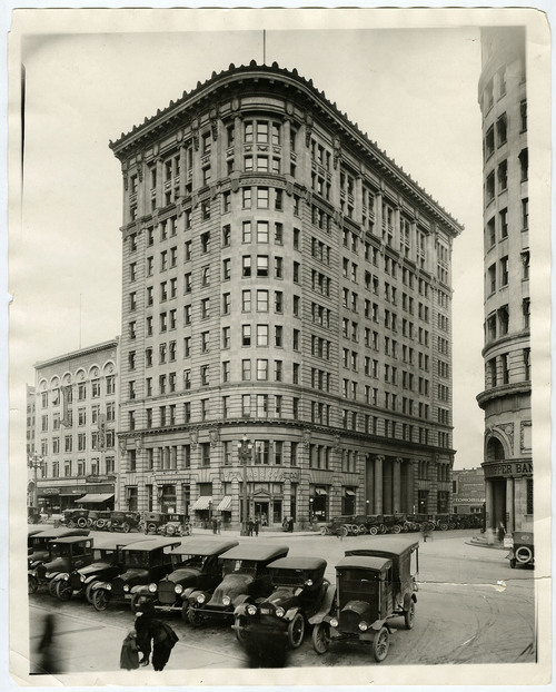 Tribune file photo

Boston Building, Salt Lake City, date unknown.