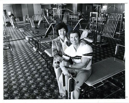 Lynn Johnson  |  Tribune File Photo
Larry Scott and his wife, Rachel, seen here in Utah on April 13, 1980. Larry was a bodybuilder who won the first Mr. Olympia contest in 1965. He died March 8, 2014.