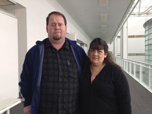 Jim Dalrymple II | The Salt Lake Tribune
Ron and Jinjer Cooke have filed a civil rights lawsuit against Colorado City and Hildale, saying they were discriminated against because they aren't FLDS