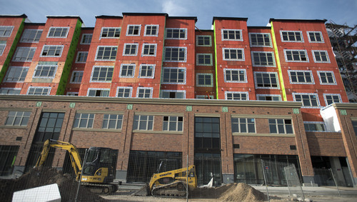 Steve Griffin  |  The Salt Lake Tribune


A record number of apartments are being built in Salt Lake City including the Sugarhouse Loop at 2130 S 1100 East in Salt Lake City, Utah Thursday, March 20, 2014.
