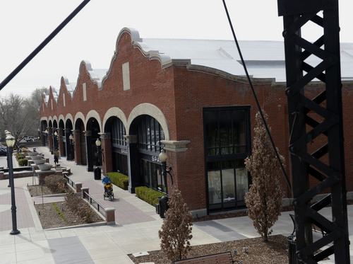 Al Hartmann  |  The Salt Lake Tribune
Shops on the south east side of Trolley Square.  Khosrow Semnani has purchased Trolley Square and has plans to revamp it, but has had parts of his design rejected by the city.