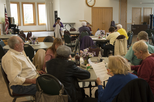 Rick Egan  |  The Salt Lake Tribune

Seniors eat lunch at the Liberty Senior Center in Salt Lake City, Wednesday, April 2, 2014.