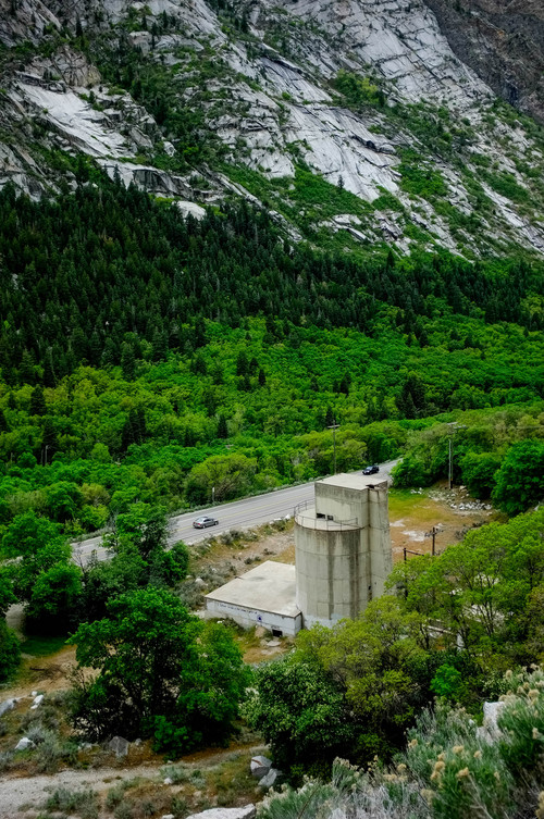 Trent Nelson  |  The Salt Lake Tribune
The Forest Service has determined the removal of an old Grit Mill less than a mile up Little Cottonwood Canyon would not have significant environmental impacts, also clearing the way for the development of a well-conceived system of trails to serve the county's rock-climbing buttresses.