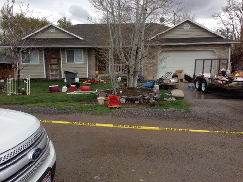 Randy Likness | KUTV 2 News

The Pleasant Grove home where 7 dead babies were discovered on April 13, 2014. 39-year-old Megan Huntsman was arrested and booked on suspicion of six counts of murder. Police say she may have had the babies and killed them all over the last decade.