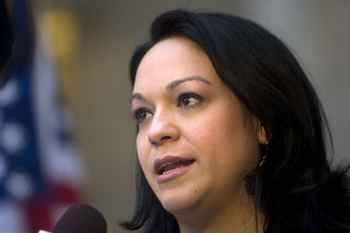 Tribune file photo
State Sen. Luz Robles, D-Salt Lake City, said she would raise $1 million to challenge Republican Rep. Chris Stewart in the 2nd Congressional District. She has less than $20,000 in the bank.