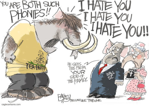 Cartoons by the Tribune's Pat Bagley.
