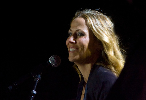 Steve Griffin  |  The Salt Lake Tribune
 
Sheryl Crow, seen here performing at Red Butte Garden in 2010, returns for a concert at Red Butte on August 14, 2014.