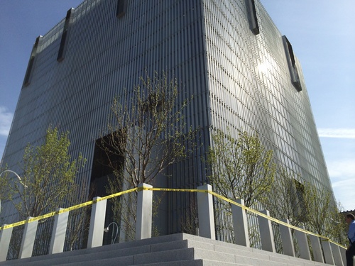 Steve Griffin  |  The Salt Lake Tribune

Police responded Monday, April 21, 2014, to a report of a shooting at the new federal courthouse in downtown Salt Lake City.