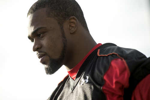 Chris Detrick  |  The Salt Lake Tribune
Utah linebacker Gionni Paul after a practice at Spence and Cleone Eccles Football Center Thursday March 20, 2014.