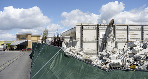 Al Hartmann  |  The Salt Lake Tribune
South end of Fashion Place Mall, formerly the  Sears store near 6400 South State has been demolished.