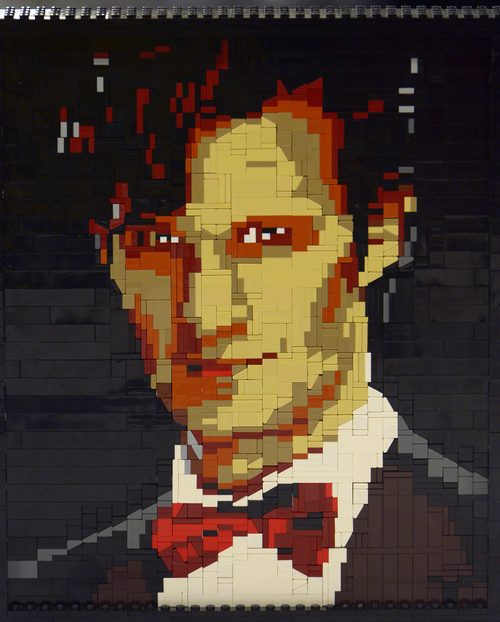 Rick Egan  |  The Salt Lake Tribune

Eleventh Doctor, a LEGO creation by Mariann Asanuma, at the BrickSlopes exhibit at the South Towne Expo Center, Saturday, May 3, 2014. The event included LEGO creations from master builders across the U.S. plus a play area for kids with more than 50,000 LEGO bricks.