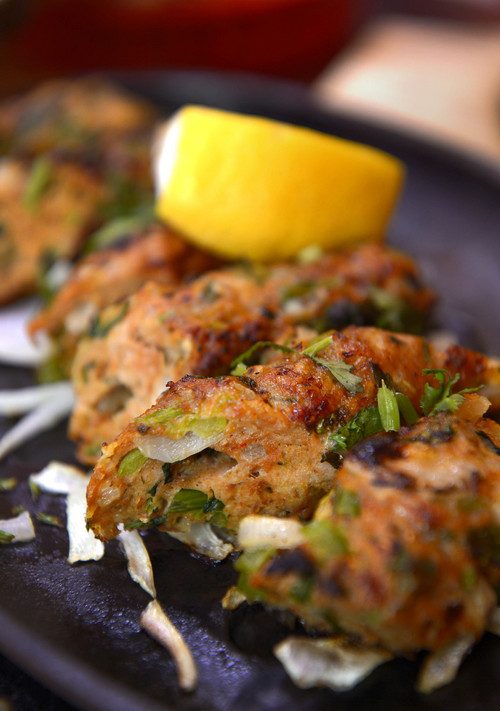 Leah Hogsten  |  The Salt Lake Tribune
Zabiha Grill's Shachlik Kabob of boneless chicken pieces marinated in special tandoori sauce, cooked with onions, bell peppers and barbecued over a tandoor clay oven.