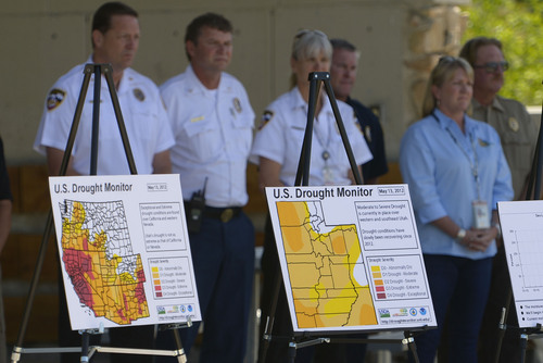 Leah Hogsten  |  The Salt Lake Tribune
Although most of the state remains in moderate drought, with several severe pockets in southern and western Utah, experts predict that this wildfire season will be a "normal" one for the state, Thursday, May 22, 2014.