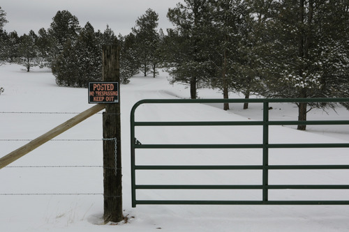 Salt Lake Tribune file photo
The FLDS ranch near Pringle, S.D., as seen from the road, in March 2006.