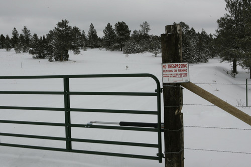 The FLDS ranch near Pringle, S.D., as seen from the road, in March 2006. Salt Lake Tribune file photo.