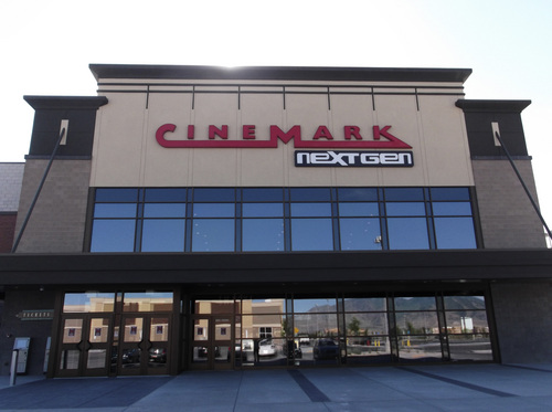 Sean P. Means  |  The Salt Lake Tribune

The new Cinemark West Valley, a 10-screen multiplex movie theater that opens Thursday, June 12.