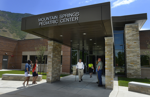 Scott Sommerdorf   |  The Salt Lake Tribune
The new Mountain Springs Pediatric Treatment Center in Provo, Thursday, June 12, 2014.