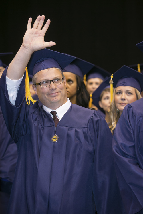 | Courtesy Western Governors University

Western Governors University students attend commencement ceremonies in Salt Lake City in 2013. The online university's undergraduate secondary teacher education program has been ranked No. 1 in the country by the National Council on Teacher Quality.